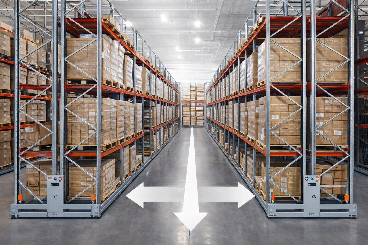 Estanterías móviles